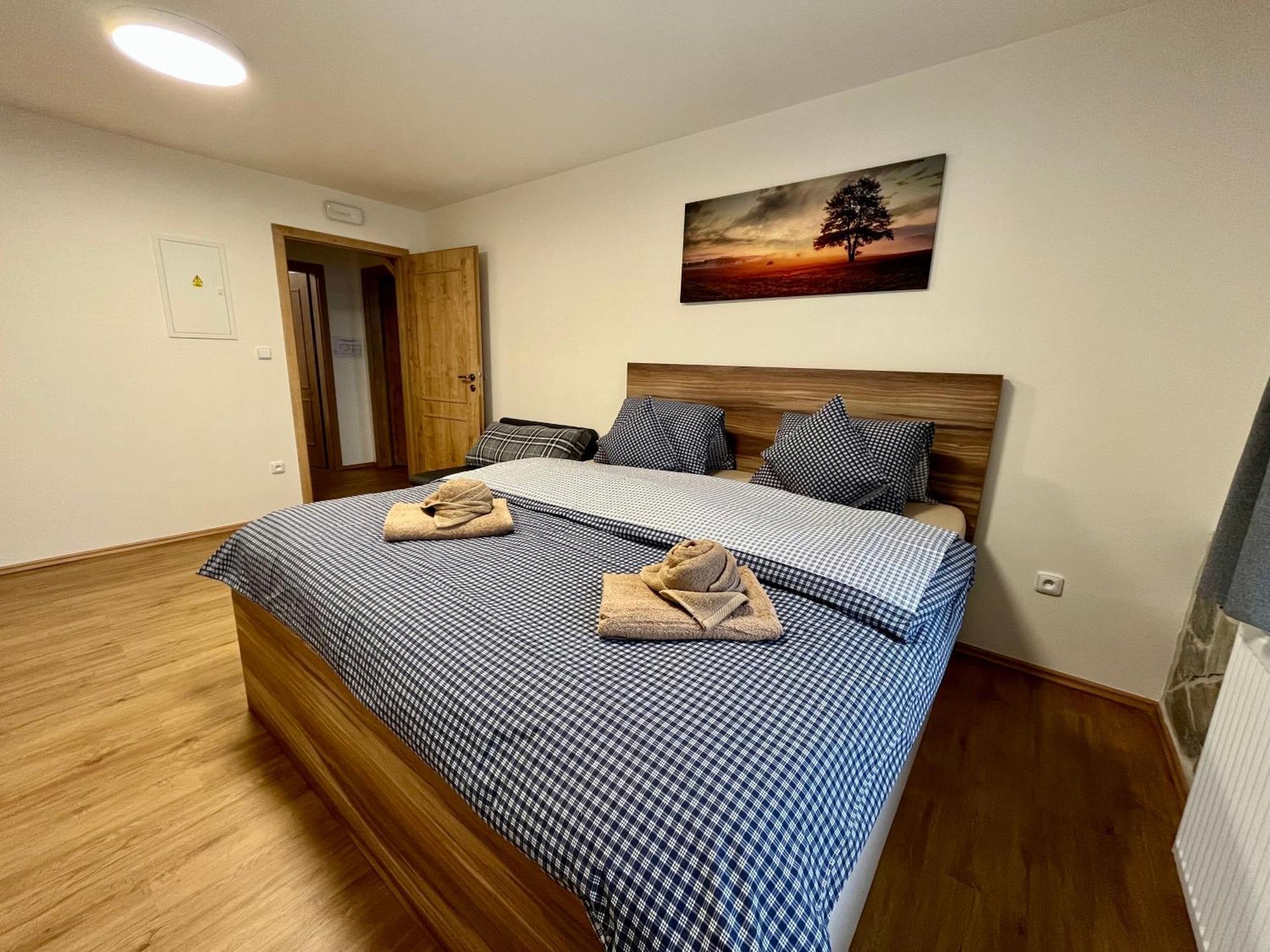 Chata Hubertka Krkonose Vítkovice Oda fotoğraf